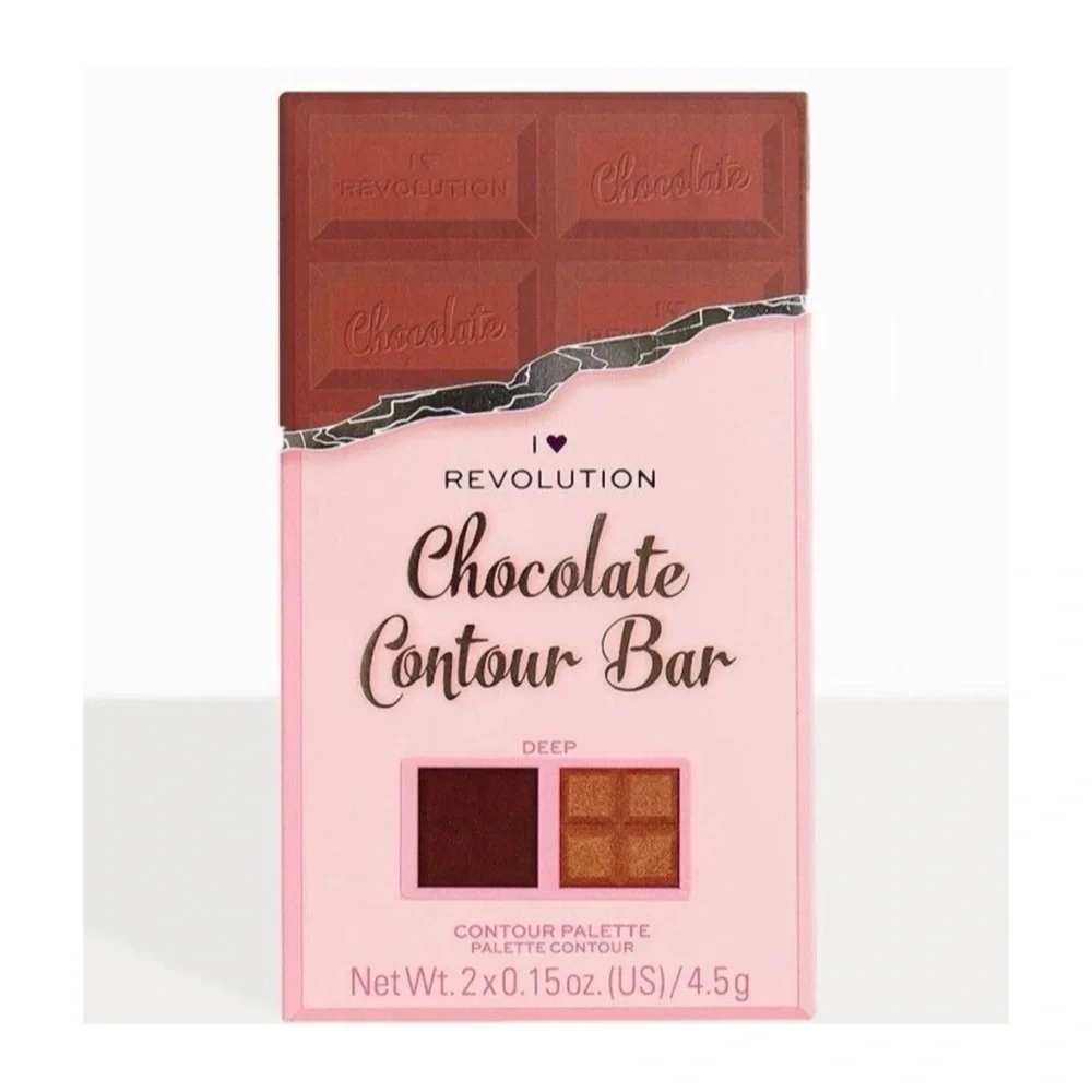 I Heart Revolution Chocolate Bar Contour Powder & Shimmer Highlighter Palette